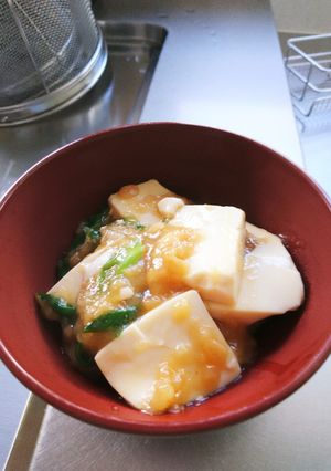 揚げ出し豆腐風あんかけ豆腐-レシピのメイン写真