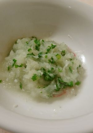 離乳食7か月~しらすとかぶのおろし和え-レシピのメイン写真