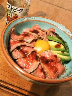 ローストビーフ丼-レシピのメイン写真