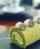 綺麗になれちゃう『抹茶抹茶ロールケーキ』