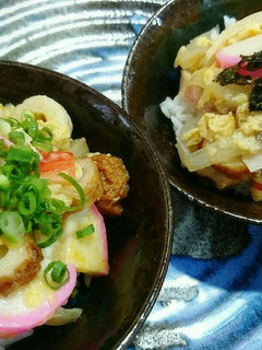 時短(5分)♥練りもの集まれ!集合丼-レシピのメイン写真