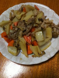 簡単!れんこんのオイスターソース炒め-レシピのメイン写真