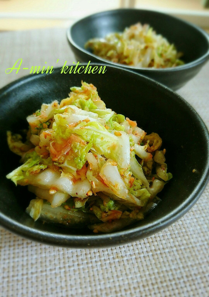 5分で簡単！塩揉み白菜の無限和風ナムル-レシピのメイン写真