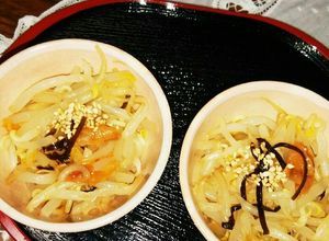 簡単！もやしの梅肉和え♡お酒の肴に-レシピのメイン写真