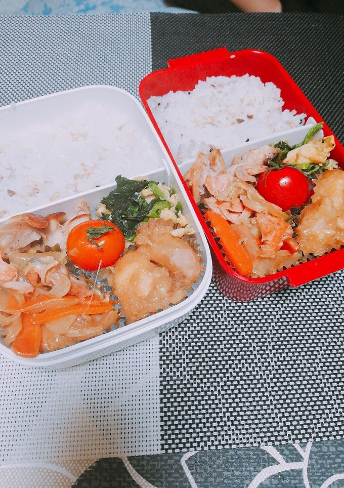 簡単　ちゃんちゃん焼き弁当　1015-レシピのメイン写真