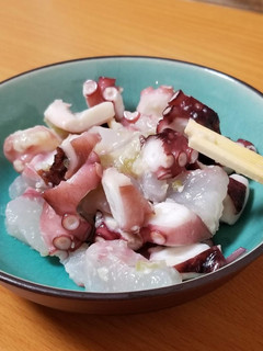 蛸と鯛のわさび塩こうじ和え-レシピのメイン写真
