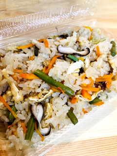 炊飯器で簡単!優しい味の山菜おこわ-レシピのメイン写真