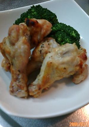 簡単ヘルシー♪手羽元のグリル焼き-レシピのメイン写真