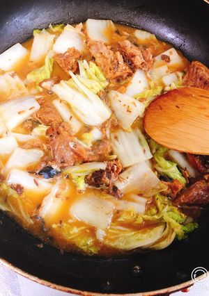白菜と鯖缶煮-レシピのメイン写真