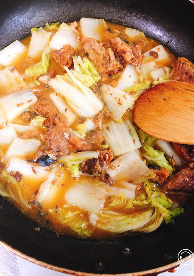 白菜と鯖缶煮-レシピのメイン写真