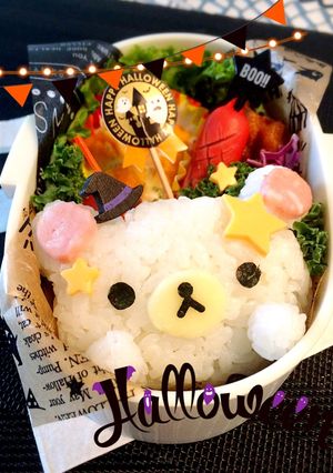 ハロウィンキャラ弁★コリラックマ★-レシピのメイン写真