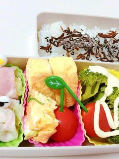 大学生弁当1-レシピのメイン写真