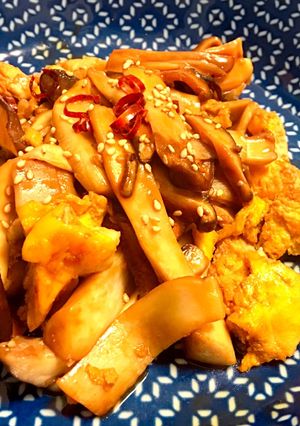 ＊卵ときのこのオイスターソース炒め＊-レシピのメイン写真