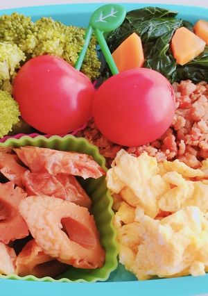 大学生弁当2-レシピのメイン写真