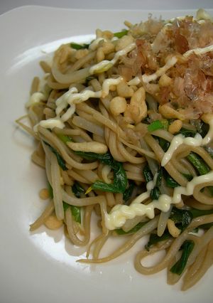 日本蕎麦で焼きそば風☆-レシピのメイン写真