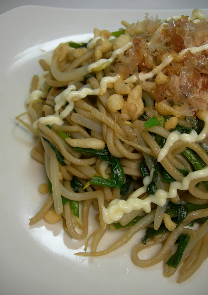 日本蕎麦で焼きそば風☆-レシピのメイン写真