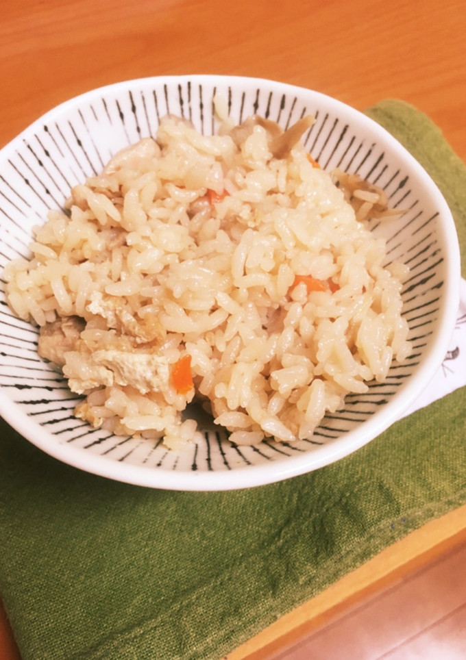 秋の定番、我が家の炊き込みご飯-レシピのメイン写真