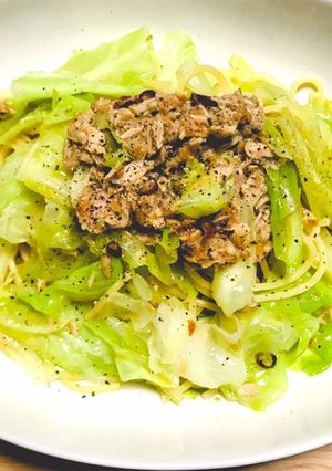アンチョビパスタ-レシピのメイン写真