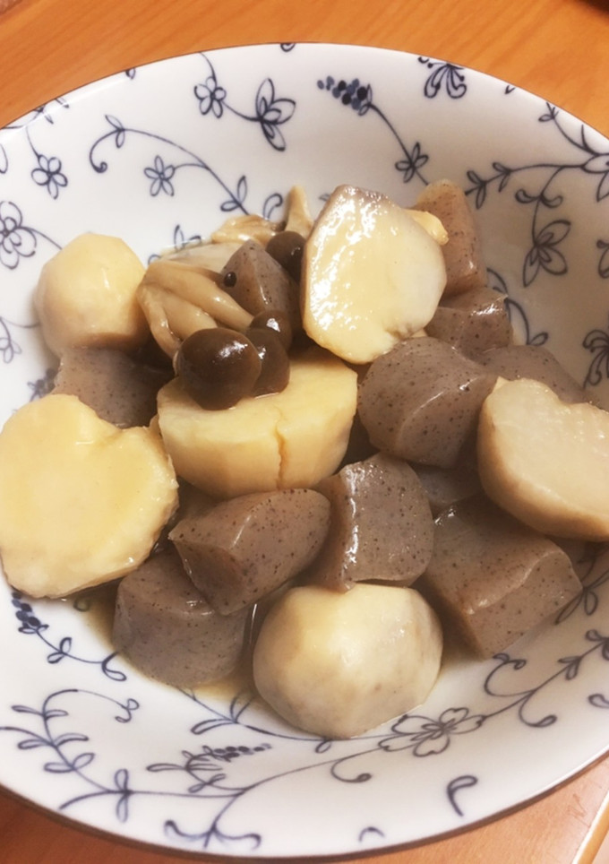 里芋とこんにゃくの煮物-レシピのメイン写真