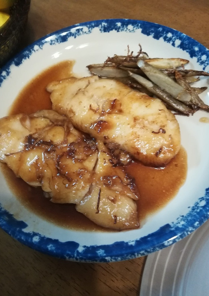 冷凍むきカレイの照り煮-レシピのメイン写真