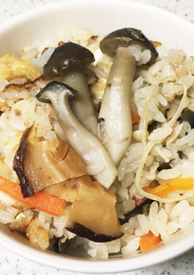 きのこたっぷり炊き込みご飯-レシピのメイン写真
