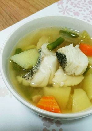 鱈の食べるスープ-レシピのメイン写真