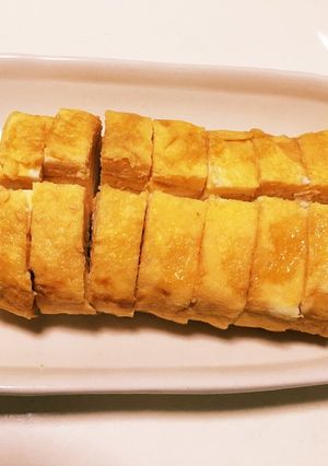 すっごい簡単なぜだかうまい卵焼き-レシピのメイン写真