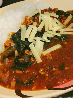 ひき肉とほうれん草トマトカレー-レシピのメイン写真
