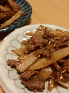 牛肉とごぼうのしぐれ煮-レシピのメイン写真