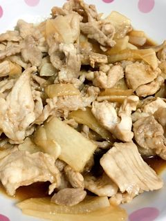 大根と豚肉のオイスター炒め-レシピのメイン写真