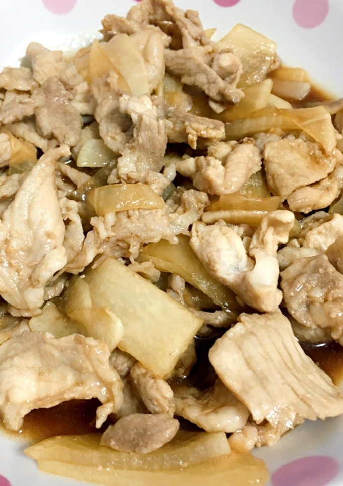 大根と豚肉のオイスター炒め-レシピのメイン写真