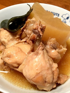 簡単☆麺つゆ☆鶏手羽元と大根の煮物-レシピのメイン写真