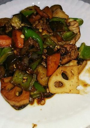 切り落とし豚肉で酢豚(のたれ覚書)-レシピのメイン写真