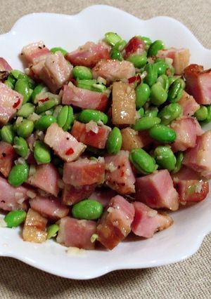 枝豆とベーコンのペペロンチーノ-レシピのメイン写真