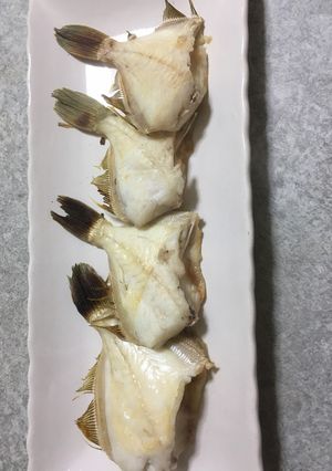 カワハギを塩水漬けにした塩焼き-レシピのメイン写真