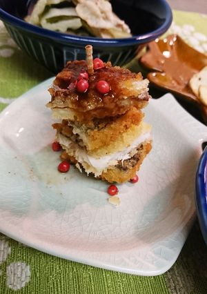 小さいフィッシュフライピンチョスタワー-レシピのメイン写真