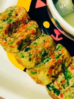 野菜たっぷり卵焼き〜離乳食後期*冷凍可〜-レシピのメイン写真