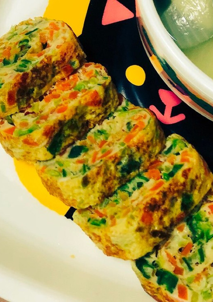 野菜たっぷり卵焼き〜離乳食後期＊冷凍可〜-レシピのメイン写真