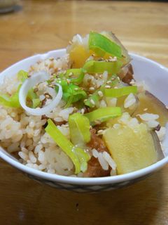 ちくわとさつま芋ご飯-レシピのメイン写真