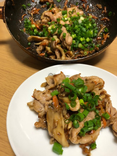 ぎゅぎゅっと☆牛肉と茸のオイスタ炒め-レシピのメイン写真