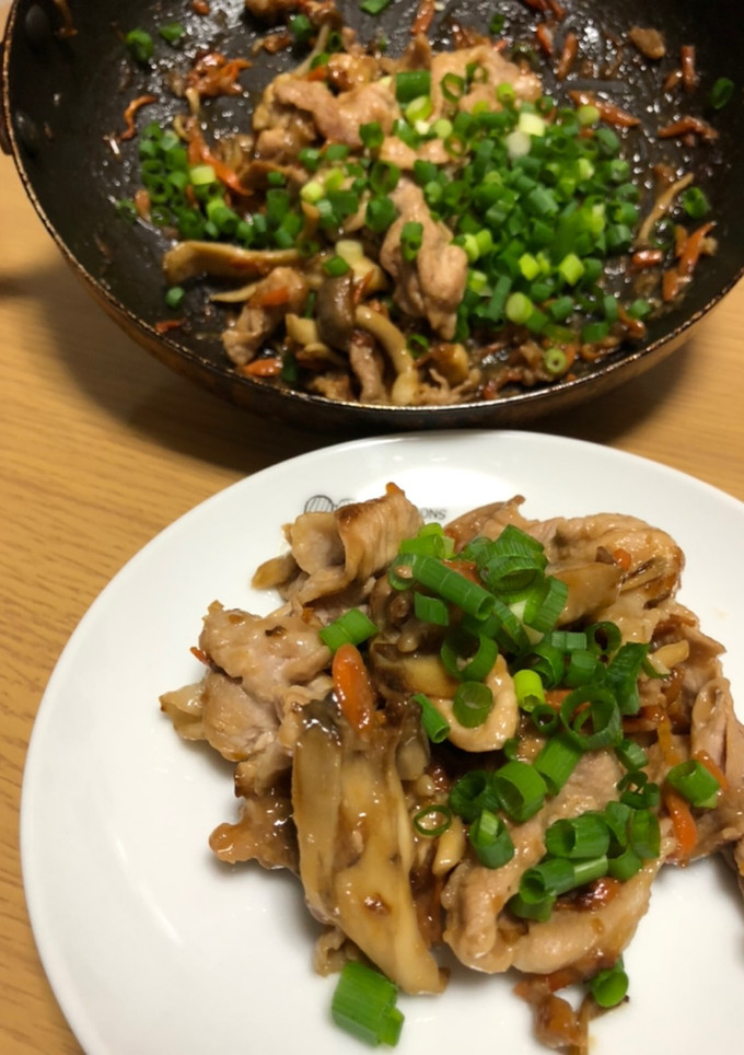 ぎゅぎゅっと☆牛肉と茸のオイスタ炒め-レシピのメイン写真