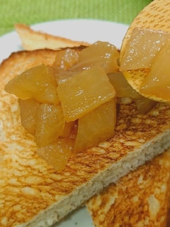 ダイソーの炊飯マグでりんごジャム-レシピのメイン写真