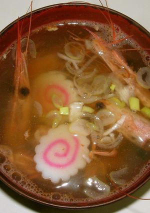 えびの殻と頭を使ったエビ汁-レシピのメイン写真