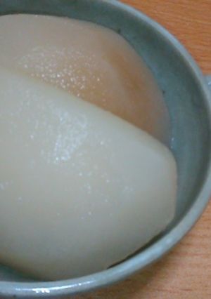 新高梨のコンポート-レシピのメイン写真
