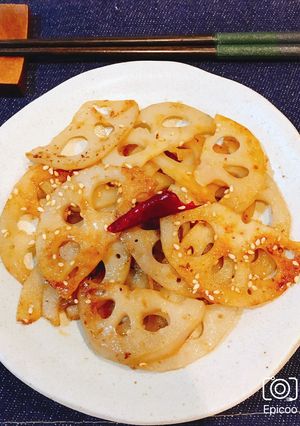 麺つゆだけで！蓮根の簡単ピリ辛きんぴら-レシピのメイン写真