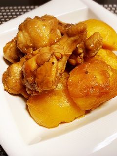 北あかりと手羽元のトロトロ甘辛煮-レシピのメイン写真