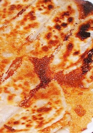 キッチンどか亭流・餃子の焼き方（羽付き）-レシピのメイン写真