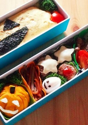 気分上げハロウィン弁当♪14/10/31-レシピのメイン写真