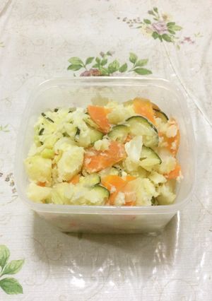 ふっくら茹でたポテトサラダ-レシピのメイン写真
