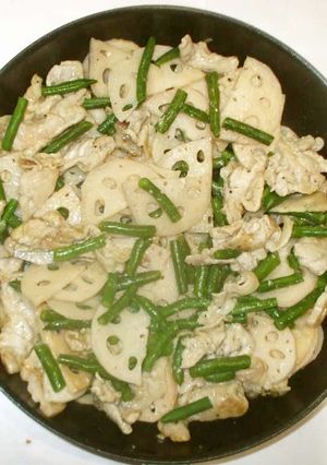豚肉れんこんのきんぴら♪簡単炒め物-レシピのメイン写真